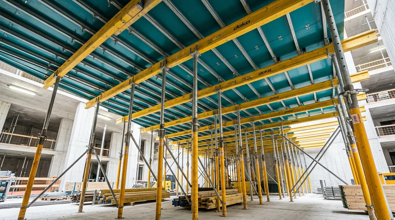 Formwork Support Spacing & Shoring Calculations: Safe Beam Spans Without Deflection
