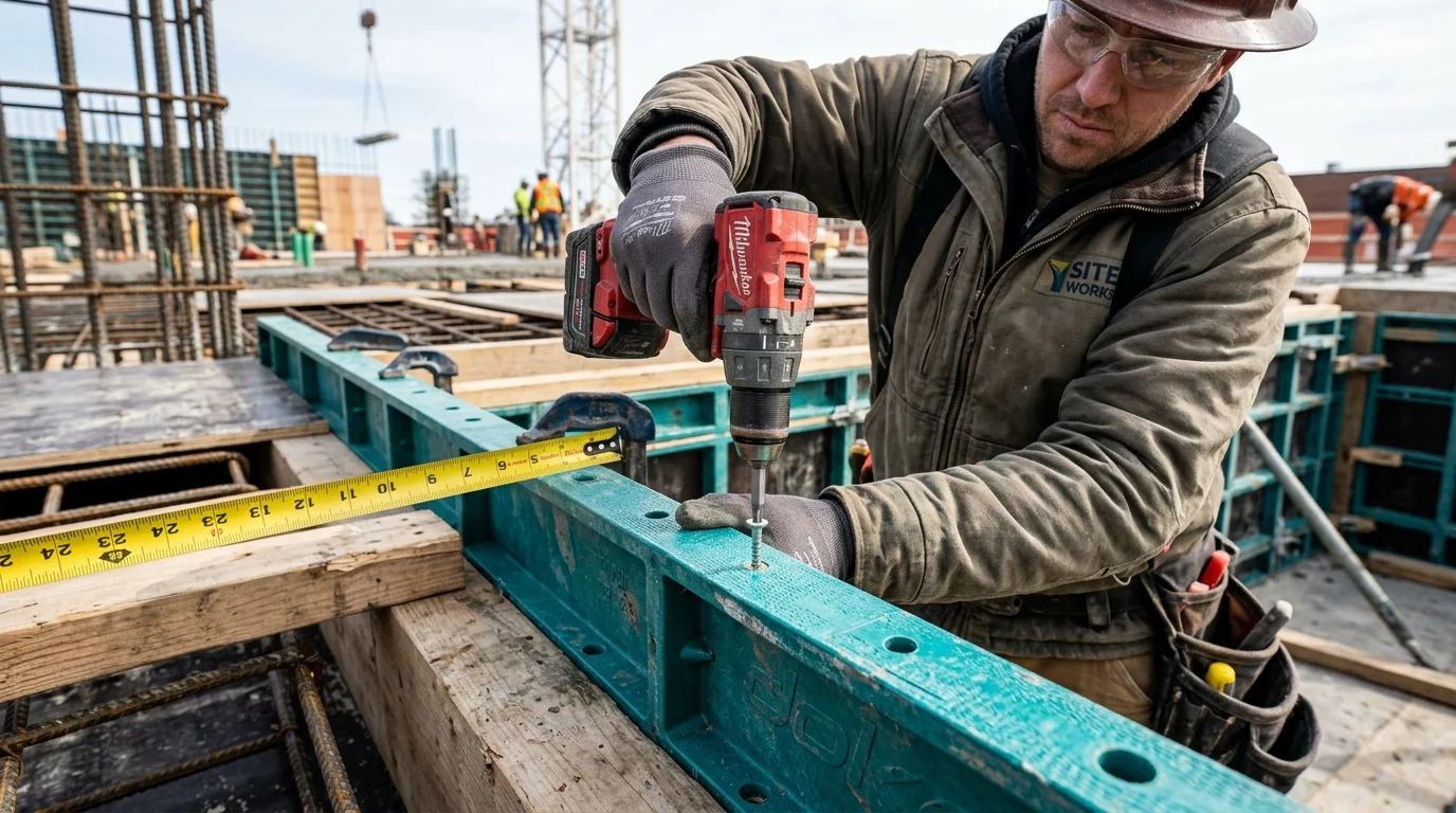 Formwork Fastening, Screwing & Nailing Standards: Securing Panels Without Board Damage