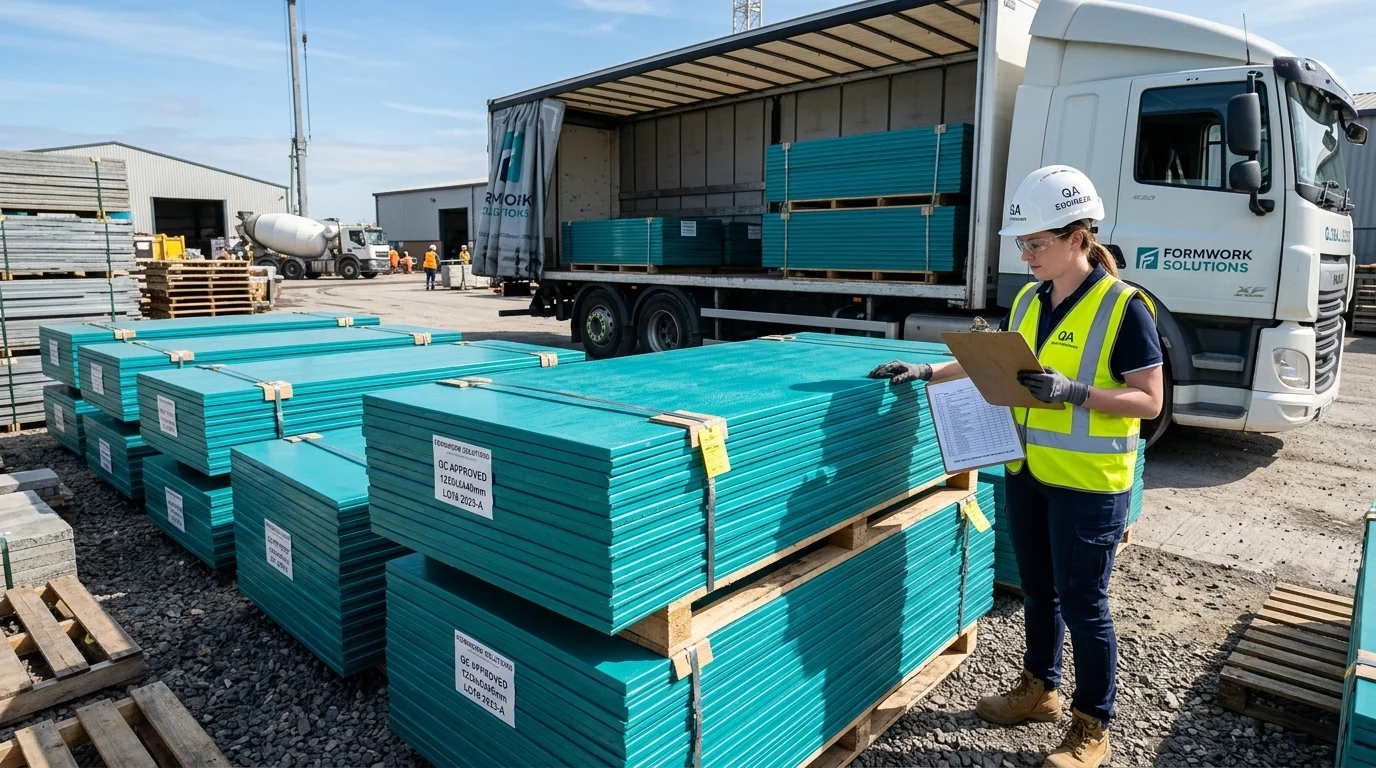 Polymer Formwork Receiving Inspection & Jobsite Acceptance Checklist