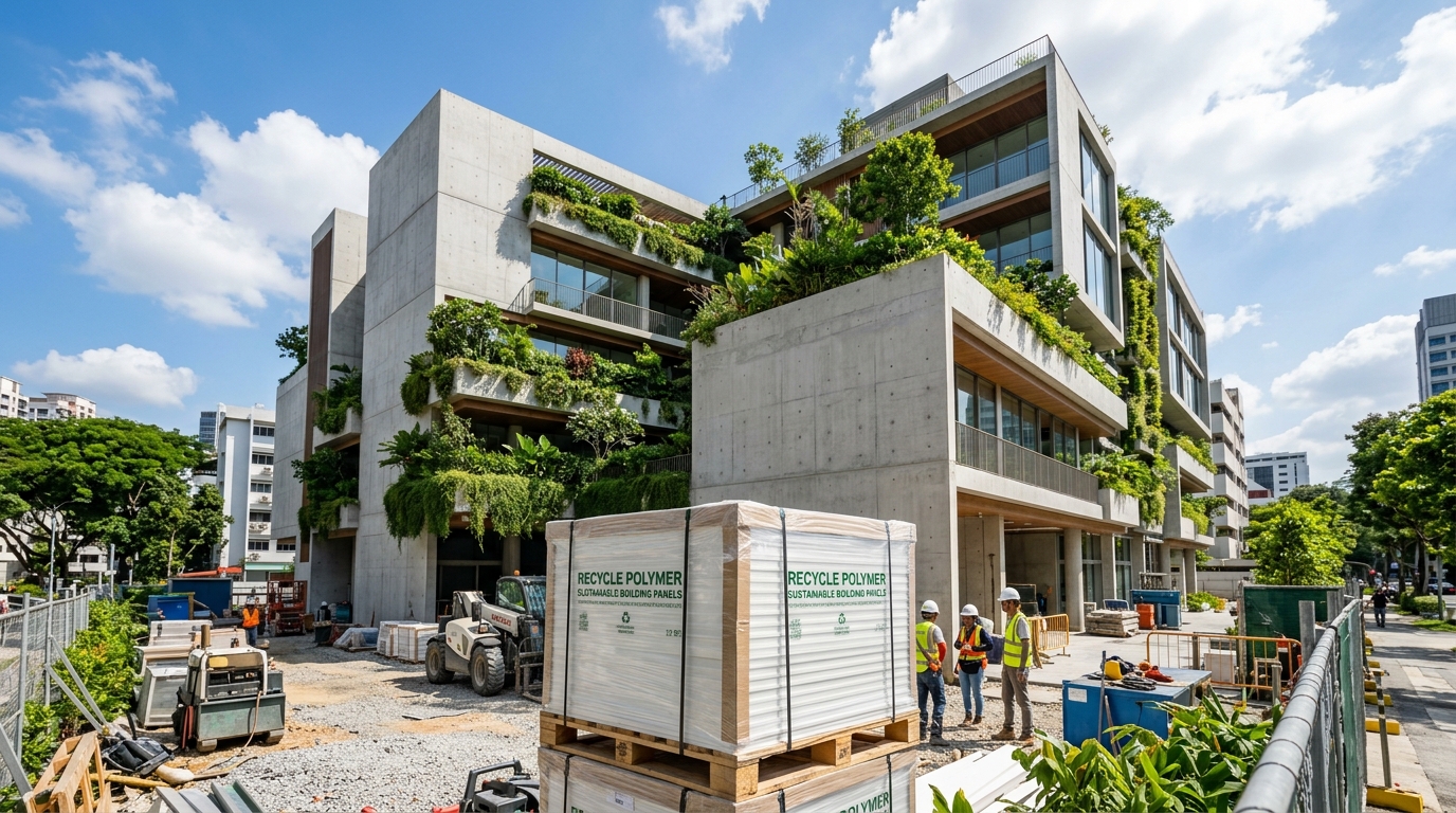 Circular Polymer Formwork in Green Buildings: LEED & BREEAM Zero-Waste Credentials